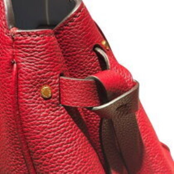 Louis Vuitton Mira Rouge Carmine Blue Leather Handbag - Picture 8 of 11